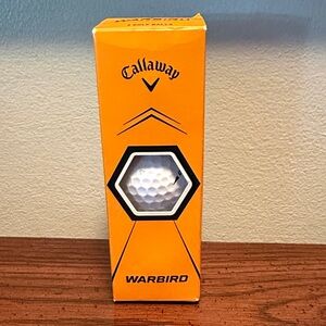 Callaway Warbird Golf Balls in Bright Orange Box